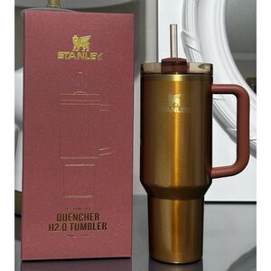 Stanley Quencher H2.0 FlowState Tumbler 40oz, COPPER TINSEL